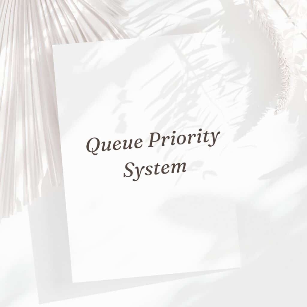 Queue Priority System